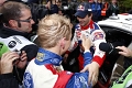 M.Hirvonen-S.Loeb dernier point stop Rally GB